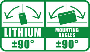 FULBAT Lithium FLTK01 Battery click to zoom image