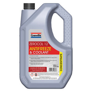GRANVILLE Zerocol 12 Red Antifreeze Concentrate 5 litre 