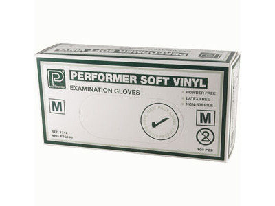 GRANVILLE Soft Vinyl Gloves X Lar 100 per box