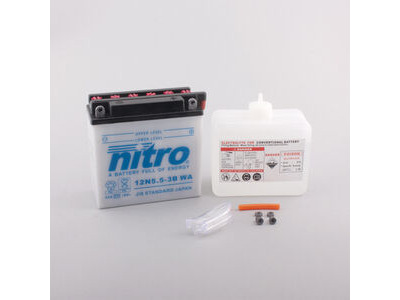 NITRO BATT 12N5.5-3B open with acid pack