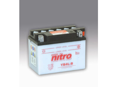 NITRO BATT YB4L-B open with acid pack (CB4LB)