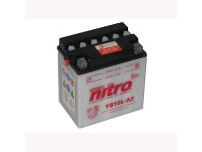 NITRO BATT YB10L-A2 open with acid pack (CB10LA2)