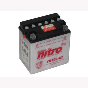 NITRO BATT YB10L-A2 open with acid pack (CB10LA2) 