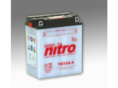 NITRO BATT YB12A-A open with acid pack (CB12AA)