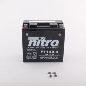 NITRO BATT YT14B-4 AGM closed GEL (GT14B-4) 