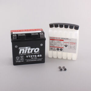 NITRO BATT YTZ7S-BS AGM open with acid pack (GTZ7S-BS) 