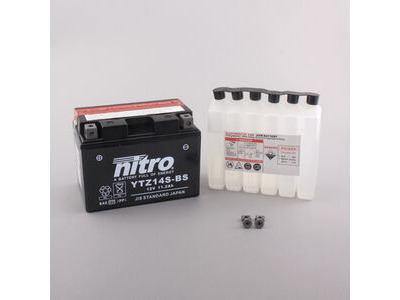 NITRO BATT YTZ14S-BS AGM open with acid pack (GTZ14S-BS)