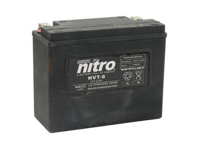 NITRO BATT sealed HVT06 (Y50N18LA3) Harley 66010-82 (2)