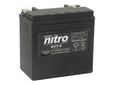 NITRO BATT sealed HVT08 (YTX14BS) Harley 66007-84 (3)