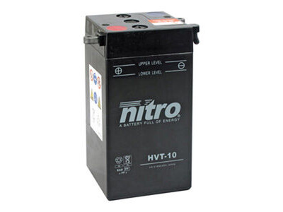 NITRO BATT HVT10 (YB2-6) without acid Harley 66006-29 6V (4)