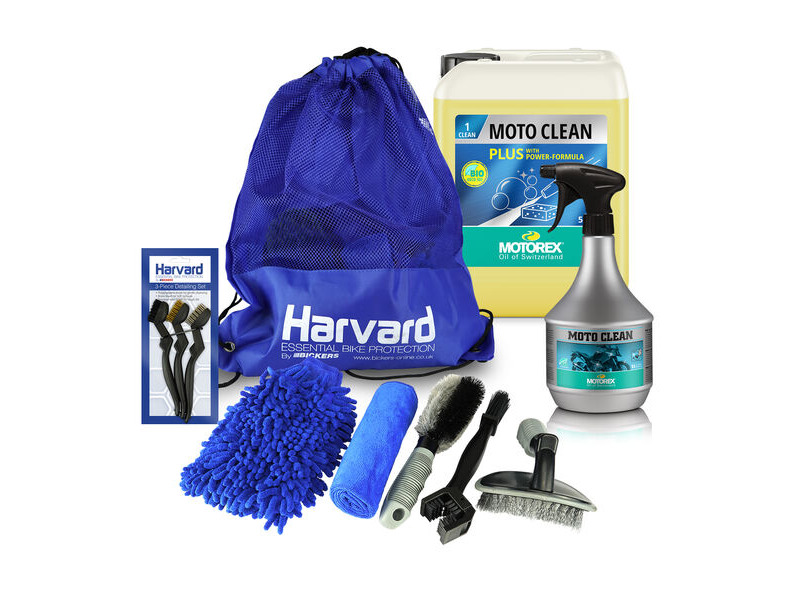 MOTOREX Motoclean bundle of 1 ltr Atomiser, 20llt refill plus full Harvard cleaning kit click to zoom image