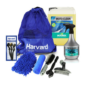 MOTOREX Motoclean bundle of 1 ltr Atomiser, 20llt refill plus full Harvard cleaning kit 