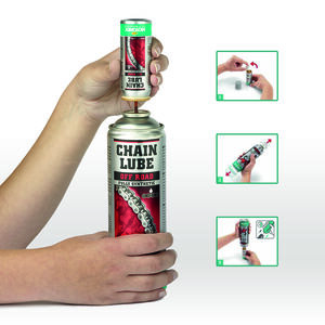 MOTOREX Chainlube Off-Road "Refill Me" Clear 56ml click to zoom image