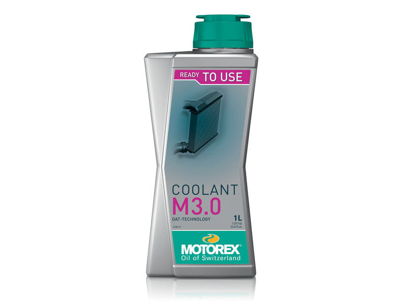 MOTOREX Coolant M3.0 OAT Ready to Use Red 1L click to zoom image