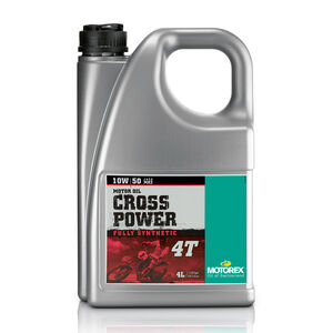 MOTOREX Cross Power 4T Fully Synthetic Pro Performance JASO MA2 10w/50 4L 