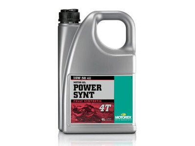 MOTOREX Power Synt 4T Fully Synthetic Pro Performance JASO MA2 10w/50 4L