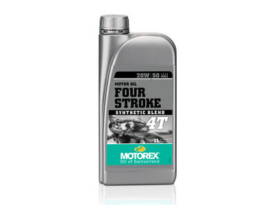 MOTOREX Four Stroke 4T Semi Synthetic JASO MA2 20w/50 1L