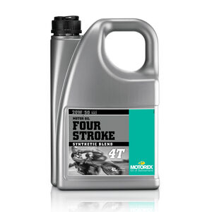 MOTOREX Four Stroke 4T Semi Synthetic JASO MA2 20w/50 4L 