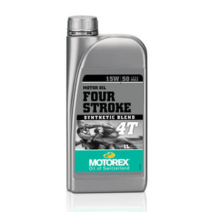 MOTOREX Four Stroke 4T Semi Synthetic JASO MA2 15w/50 1L 