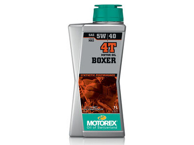 MOTOREX Boxer 4T Synthetic High Performance JASO MA2 5w/40 1L