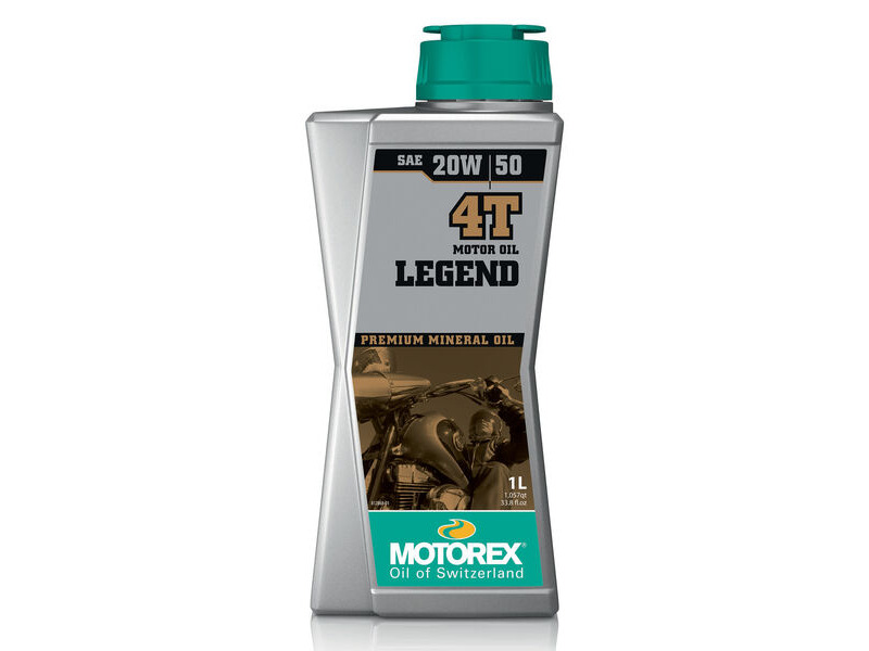 MOTOREX Legend 4T Premium Mineral Oil API SJ 20w/50 1L click to zoom image