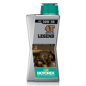 MOTOREX Legend 4T Premium Mineral Oil API SJ 20w/50 1L 