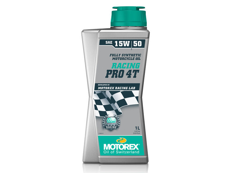 MOTOREX Racing Pro 4T Racing Lab 15w/50 1L click to zoom image