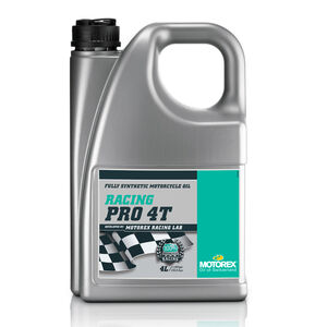 MOTOREX RACING PRO 4T 20/60 4 LT FULLY SYNTHETIC 