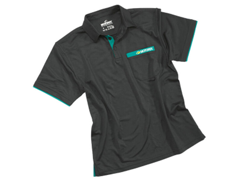 MOTOREX Polo Shirt Anthracite click to zoom image