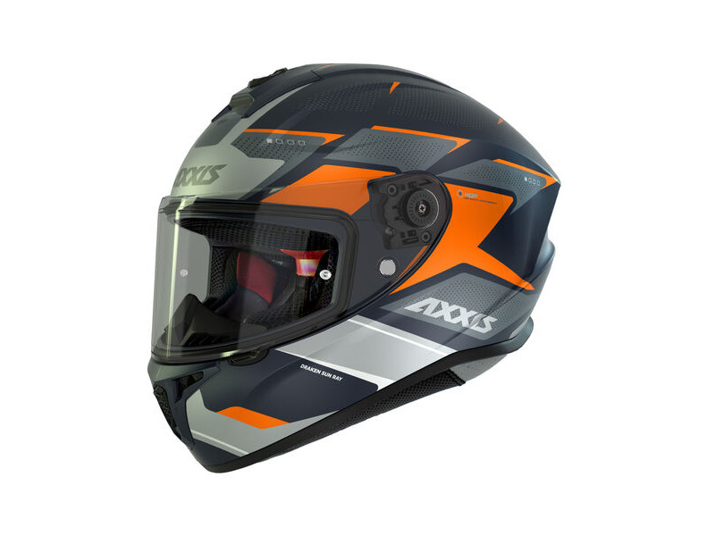 AXXIS Draken S Sunray C4 Matt Fluo Orange - Special Order click to zoom image