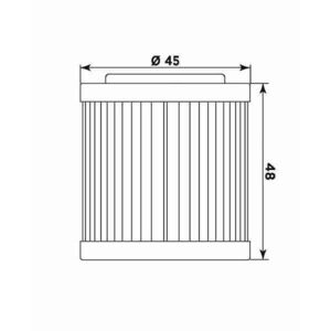 MIW Oil Filter HU18001 (HF154) click to zoom image