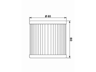 MIW Oil Filter HY19001 (HF681)