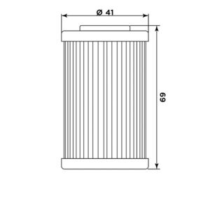 MIW Oil Filter KT8007 (HF655) click to zoom image