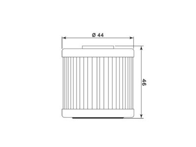 MIW Oil Filter KY7005 (HF568)