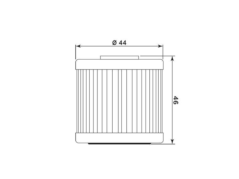 MIW Oil Filter KY7005 (HF568) click to zoom image