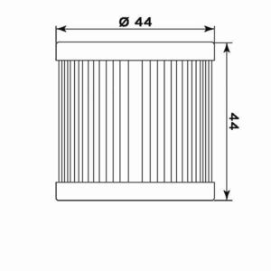 MIW Oil Filter S3015 (HF139) click to zoom image