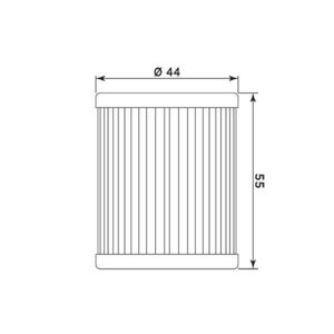 MIW Oil Filter Y4017 (HF972) click to zoom image