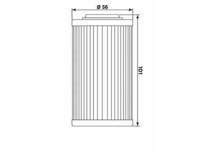 MIW Oil Filter BU10004 - 268564 (HF564)