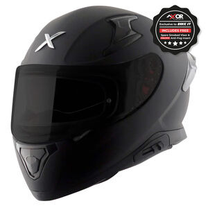 AXOR Apex Full Face Helmet - Matt Black 