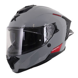 AXOR Brutale Full Face Helmet With Dual Spoiler Nardo Grey Gloss 2026