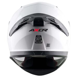 AXOR Apex Full Face Helmet White Gloss click to zoom image