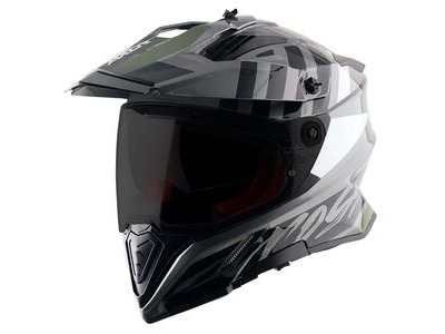 AXOR X-Cross Adventure Helmet Orbit Athena Grey Black Gloss