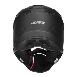 JUST1 J40 Motocross Helmet Solid Matt Black click to zoom image