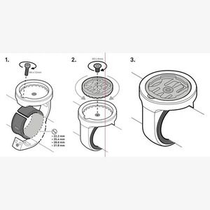 BEELINE Moto II Classic Edition Bar Mount Chrome click to zoom image