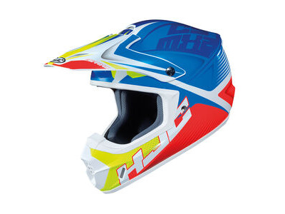 HJC CS-MX II Ellusion MC23 Blue White Fluo