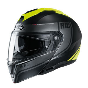 HJC I90 Davan MC4HSF Yellow 