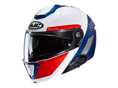 HJC I91 Bina MC21 White Blue Red