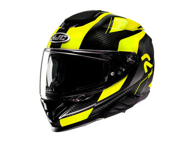 HJC RPHA 71 Hamil Carbon MC3H Fluo Yellow