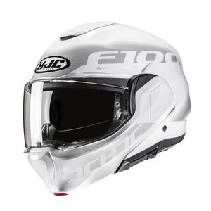HJC F100 Hetal MC10 White 