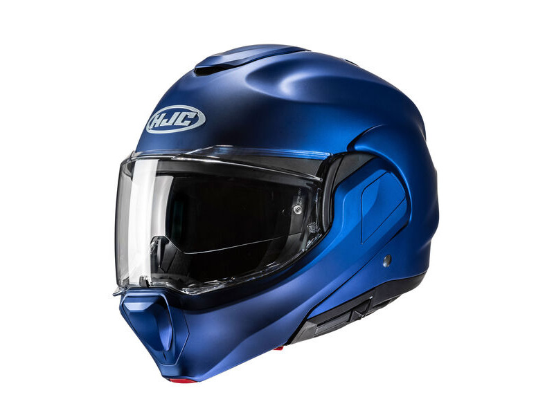 HJC F100 Semi Flat Metallic Blue click to zoom image